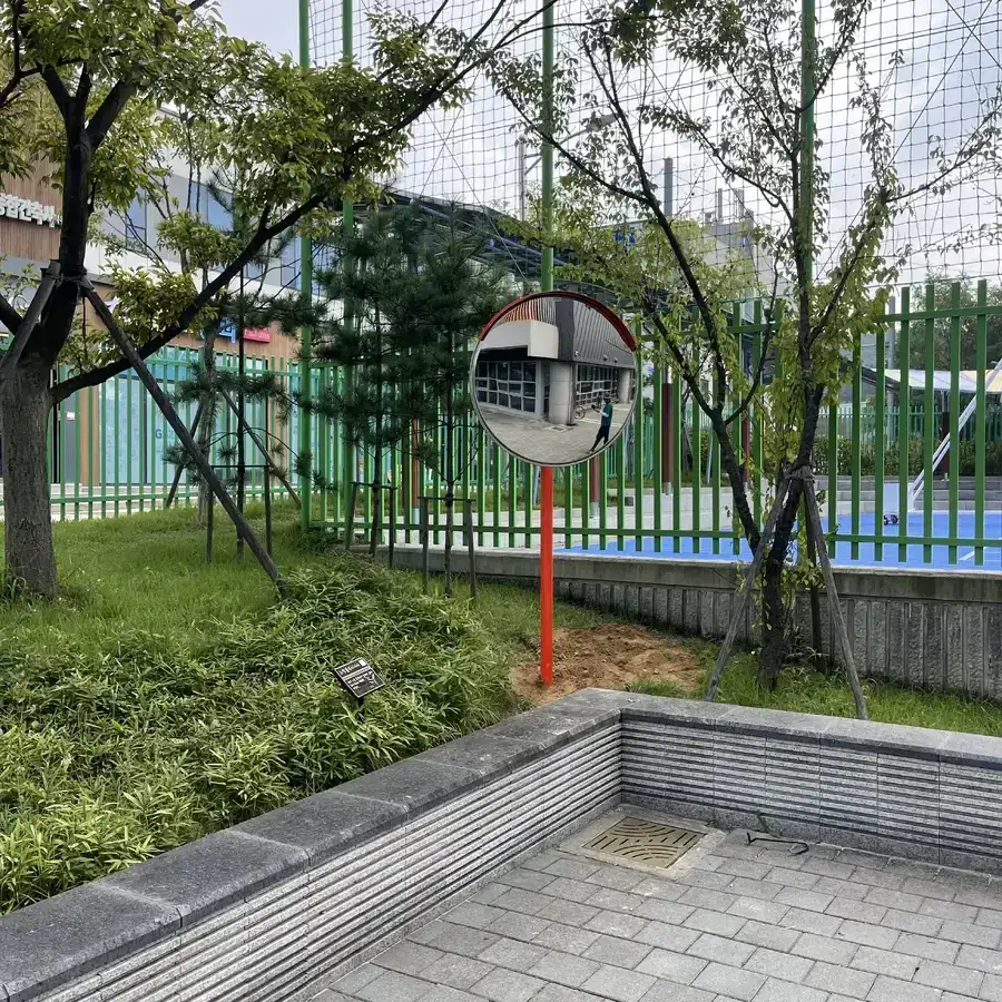 통학구간 도로반사경 설치 — 도로반사경설치