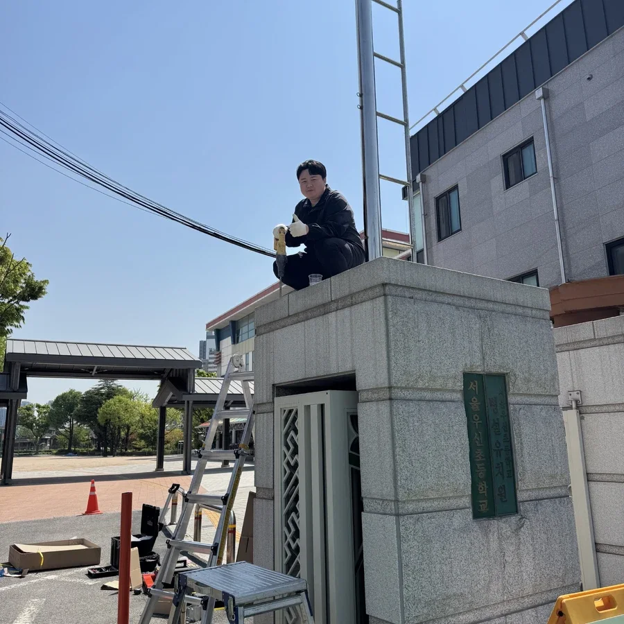 하남 미사강변도시 단지 내 회전 구간